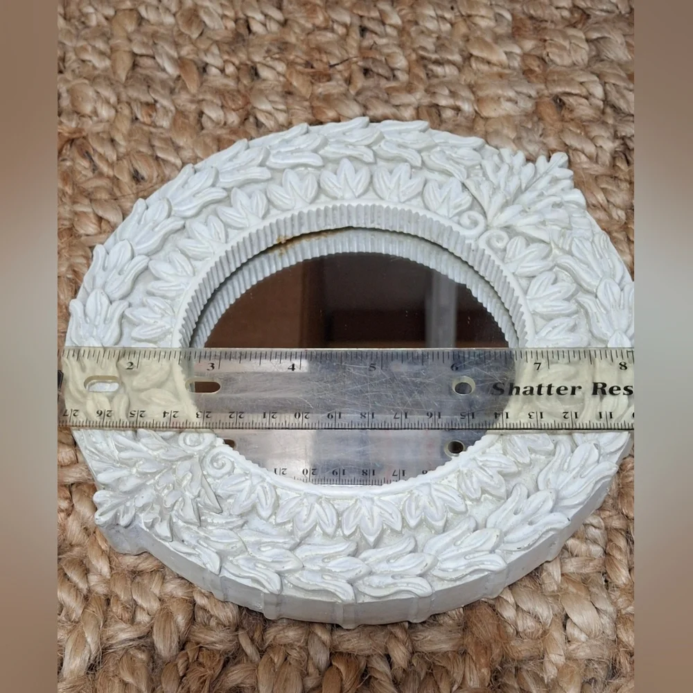 2 round wall mirror‎ contemporary boho farmhouse neutro luxury art accesories
